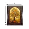 Floral Wallart Tree Canvas Wall Prints Canvas Wall Prints Set of 1 Multicolor Matte