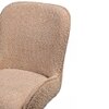 Hill Fabric Dining Chair in Beige Colour