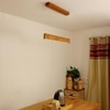 Slimline 24 Brown Wooden LED Hanging Lamp