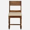 Rangrez Sheesham Wood 4 Seater Dining Set in Provincial Teak Finish