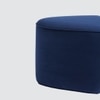 Tri Series Pouffe in Blue Colour