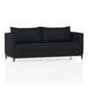Florence Premium 3 Seater Fabric Sofa in Deep blue velvet Colour