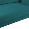 Hilda Fabric Sofa (Teal Blue)