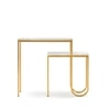 Metal Console Table in Gold Colour