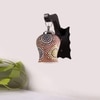 Devansh Solid Wood Electric Wall Light in Brown Colour with Multi Shade Count of 1 Light