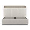 Valeria Upholstered King Bed With Hydraulic Storage