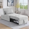 Evenie 1 Seater Pull Out Sofa cum Bed  in Grey Colour