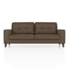 Verona Premium 3 Seater Fabric Sofa in Truffle Beige Velvet Colour