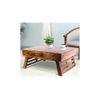 Bradford Sheesham Wood Coffee Table In Teak Finish
