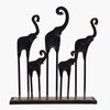 Ava Metal Showpiece in Multicolor