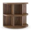Newton Solid Wood Side Table in Teak Finish