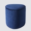 Tri Series Pouffe in Blue Colour