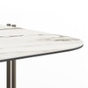 Paloma Square Marble Coffee Table in Pluto Spanish Ceramic Finish