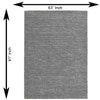 Luna Grid Carpet Size 7.7x5.3 ft.