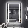 Rectangle  Vanity Mirror with Lights Modern LED Mirror