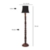 Devansh Wooden Floor Lamp