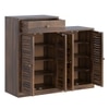 Danta Sheesham Wood  Shoerack  In Light Provincial Teak Finish