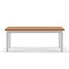 Diner Solid Wood Dining Bench In Golden Oak Finish