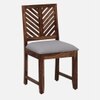 Rimz Solid Wood Dining Chair in Honey Finish