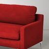 Velore Fabric Sofa (Red)