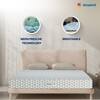 Sleepwell Dual Pro Foam Resitec Medium Firm Profiled Pu-Foam Single Size Mattress (Thickness: 8 Inches, Dimensions: 72 X 36 Inches)