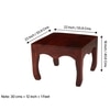Lyon Sheesham Wood Contemporary Square Coffee Table In Honey Finish