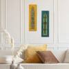Desert Art MDF Wall Hanging Frame 10 x 21 Inch Set of 3 in Multicolour