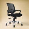 Crux Mid Back Mesh Office Chair in Black Colour