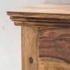 Bartram Sheeham Wood Console Table in Provincial Teak Finish With 2 Drawer