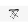 Patio Black Folding Table