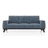 Granada Essential 3 Seater Fabric Sofa In Ocean Weave