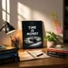 The Castle Decor Time Is Money Motivational Wall Art 8x12 Inch