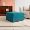 Royse Ottoman Color in T Blue