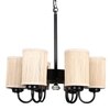 Devansh Dual Gold Metal  Wallmounted Lamp With Cotton Off-White Shade