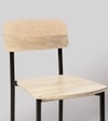 Land Solid Wood Dining Chair In Natural Finish