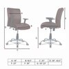 Teaauras High Back Executive Chair in Brown Colour