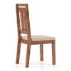 Catria - Martha 4 Seater Dining Table Set (Colour- Wheat Brown , Finish- Teak)