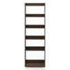 Megan Engineered Wood Bookshelf in Classic Walnut Finish