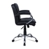 Lavish Medium Back Office Desk Chair (Black)