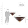Fukan Handcrafted Conical Wall Lamp