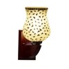 Devansh Solid Wood Electric Wall Light in Multi Colour with Multi Shade Count of 1 Light
