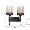 Eliante Astris Antique Gold Iron Wall Light With E27 Holder In Antique Gold Colour