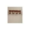 Ventus Brown Solid Wood Ceiling Light