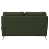 Osbert Velvet 2 Seater Sofa in Olive Green color