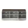 Optima Shoe Rack in Frosty White Finish