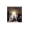 Euphoria Beige Jute Floor Lamp with Beige Jute Base