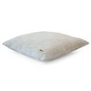 Square Check Beige Knitted Cushion Cover  16X16 Inches