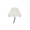 Bertram Black Cotton Shade Floor Lamp