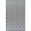 Jaipur Rugs Soft Abstract Wool Viscose Tufted Rug White 5x9 ft