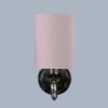 Devansh Metal Electric Wall Light in Antique Gold Colour with Grey Shade Count of 1 Light